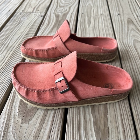Birkenstock Buckley Clog pink clay 41 US size 10 - 10.5 nearly new - Picture 5 of 8